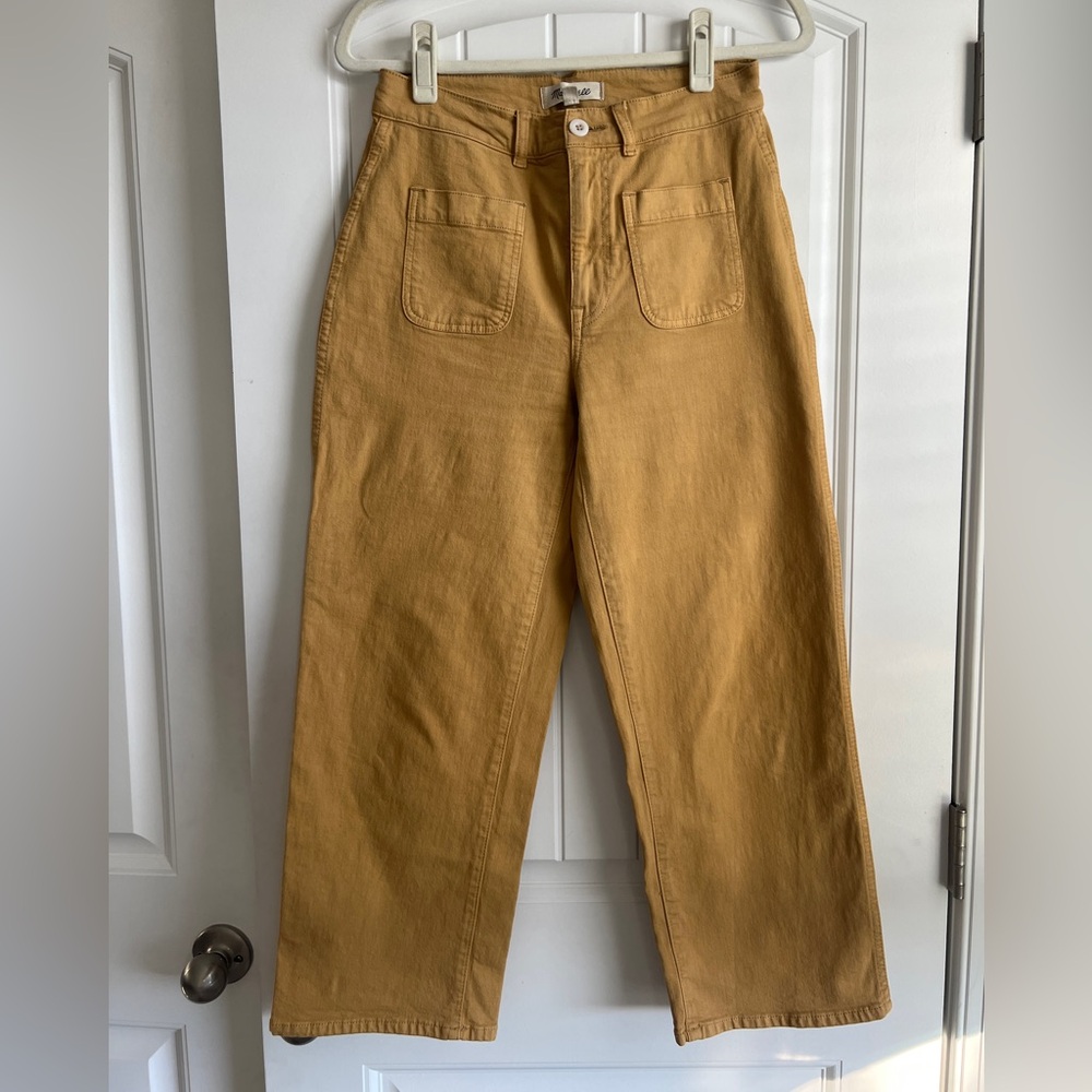 Madewell Colette Crop Wide Leg Pants - Picture 2 of 5